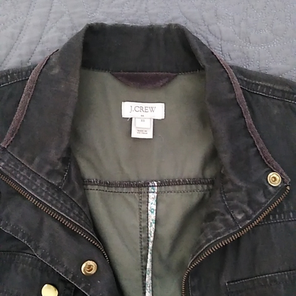 J. Crew Factory Green Field Jacket - Picture 4 of 4
